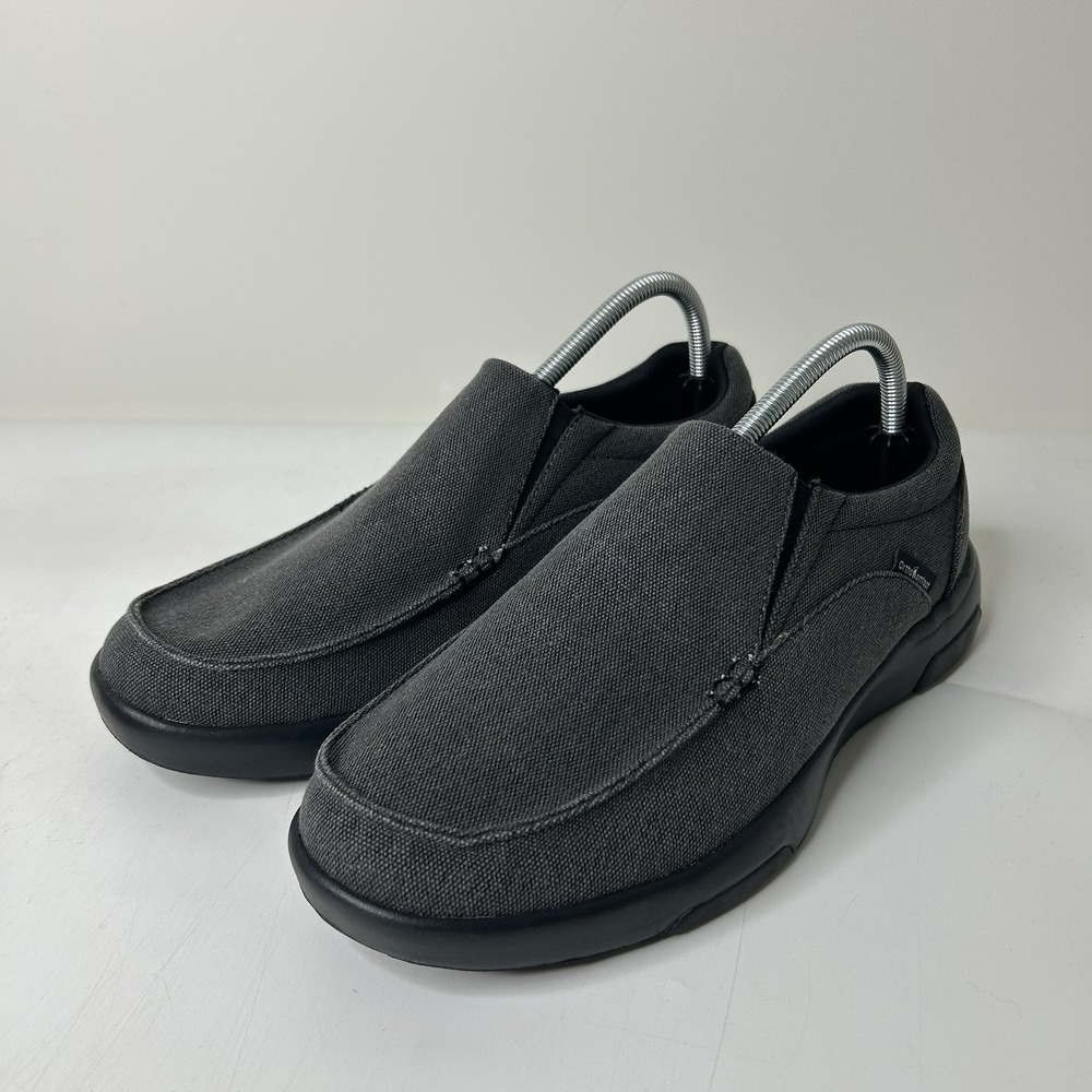 Orthocomfoot Slip On Shoes Mens Sz 10 EU 44 Loafer Slipper Gray ZGBX02